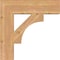 Ekena Millwork Westlake Block Smooth Bracket, Western Red Cedar, 5 1/2"W x 24"D x 24"H BKT06X24X24WTL05SWR - alternate 3